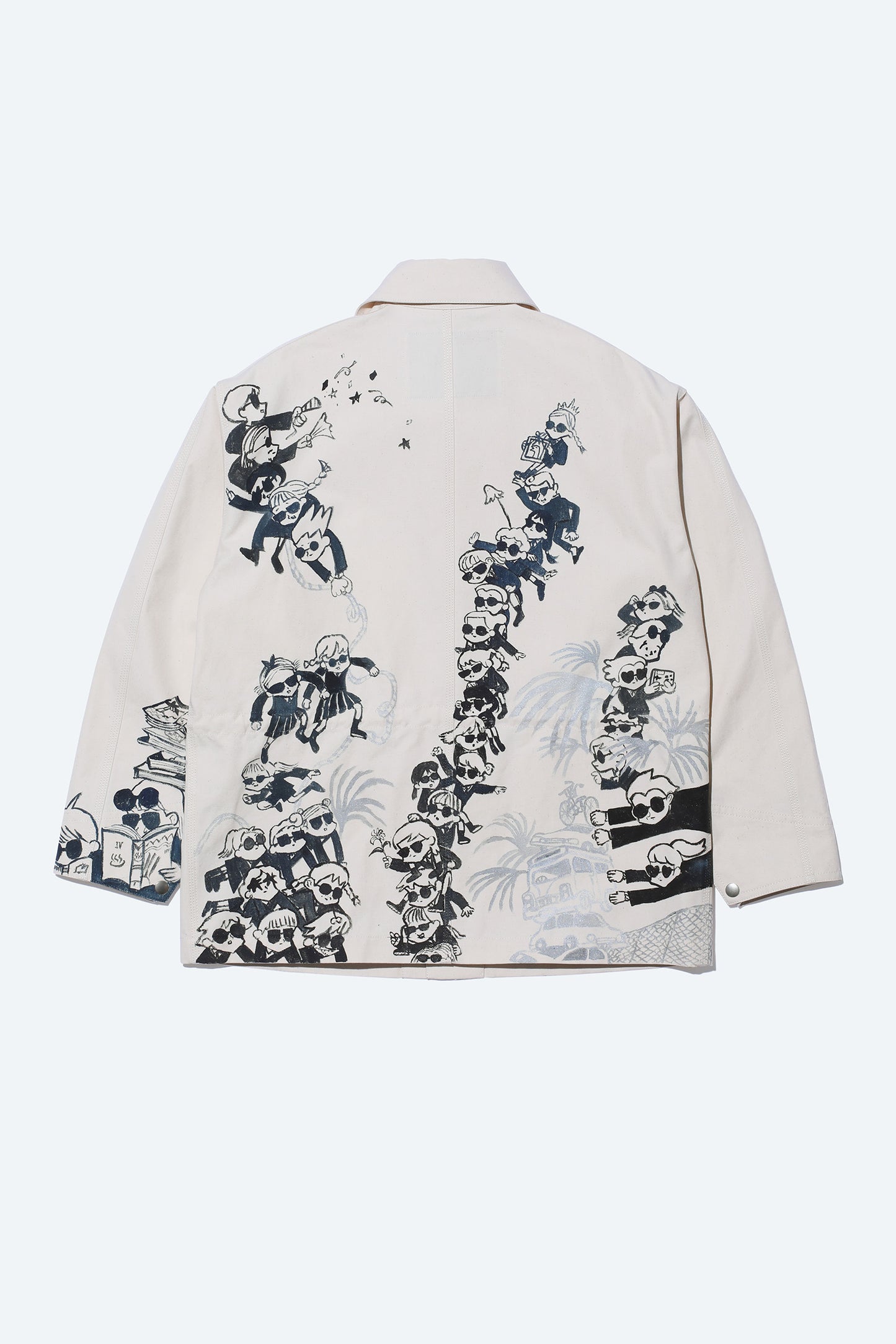 MIYAZAKI NATSUJIKEI × TOGA SP JACKET(手描き一点もの)