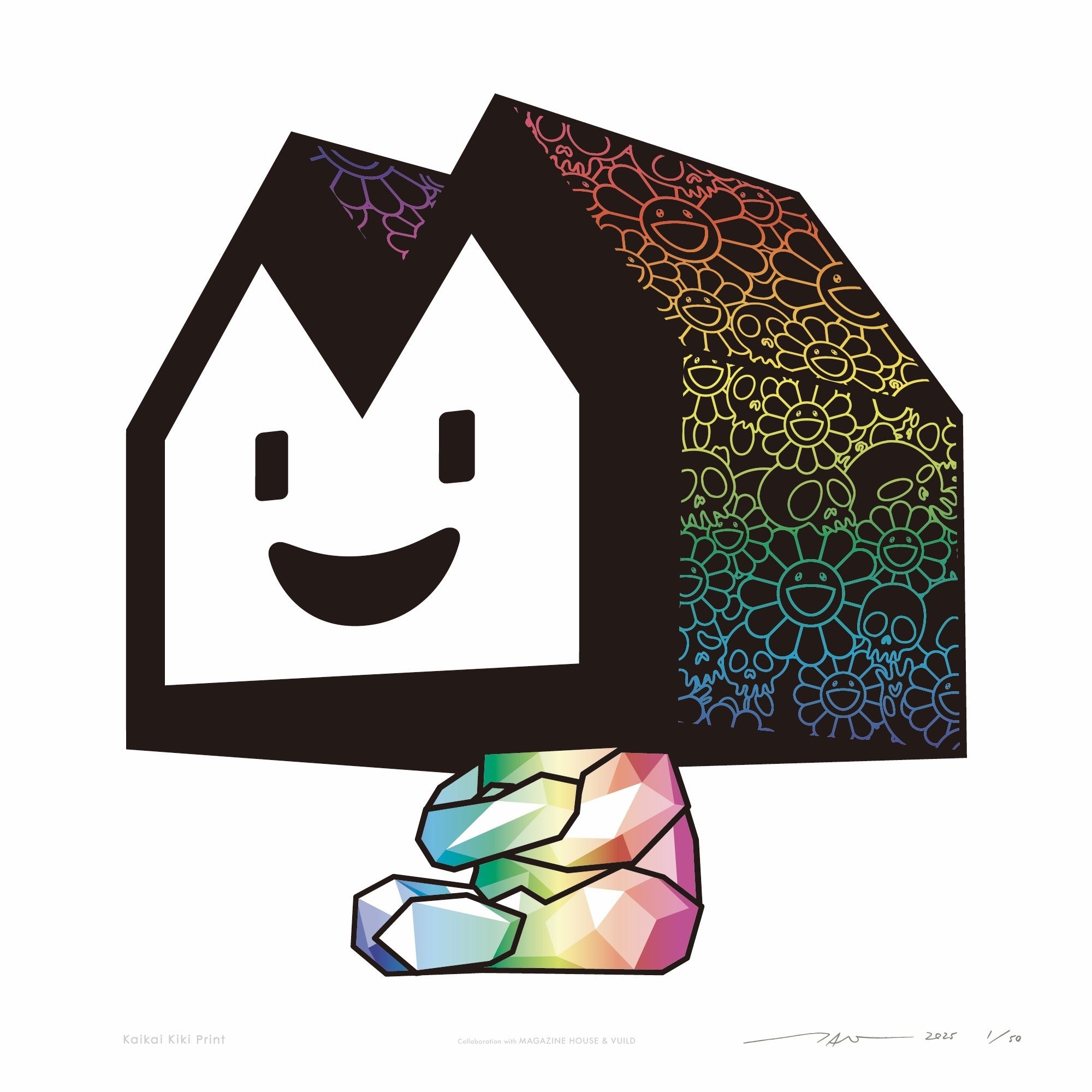 村上隆 版画『友情』 友情よ、永遠に!! by 村上隆 | Art Scenes | Find and collect