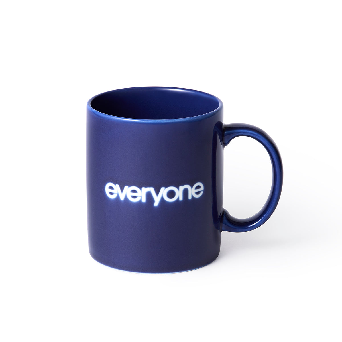 everyone ok  logo mug（NAVY）