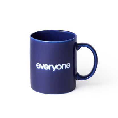 everyone ok  logo mug（NAVY）