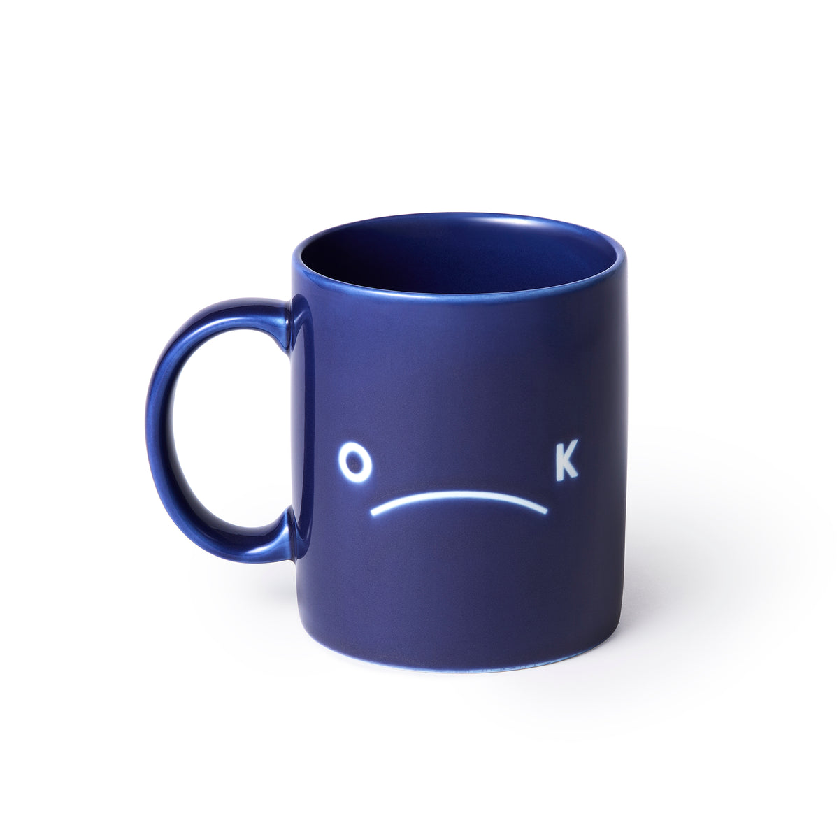 everyone ok  logo mug（NAVY）
