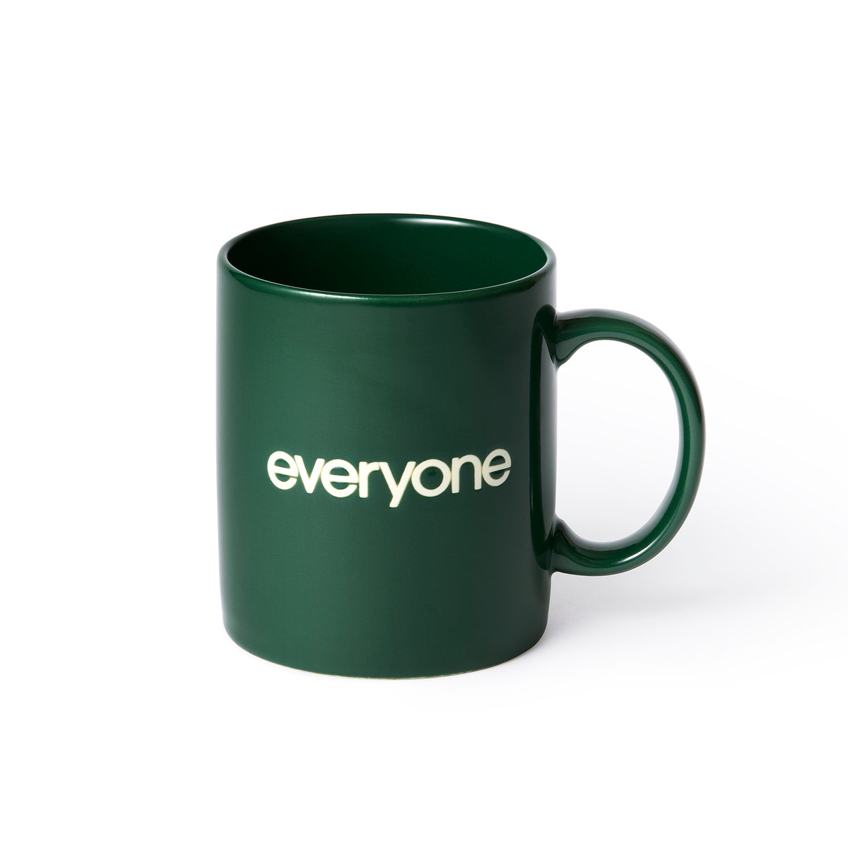 everyone ok  logo mug（GREEN）