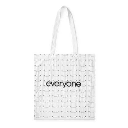 everyone ok nylon logo tote bag（WHITE）