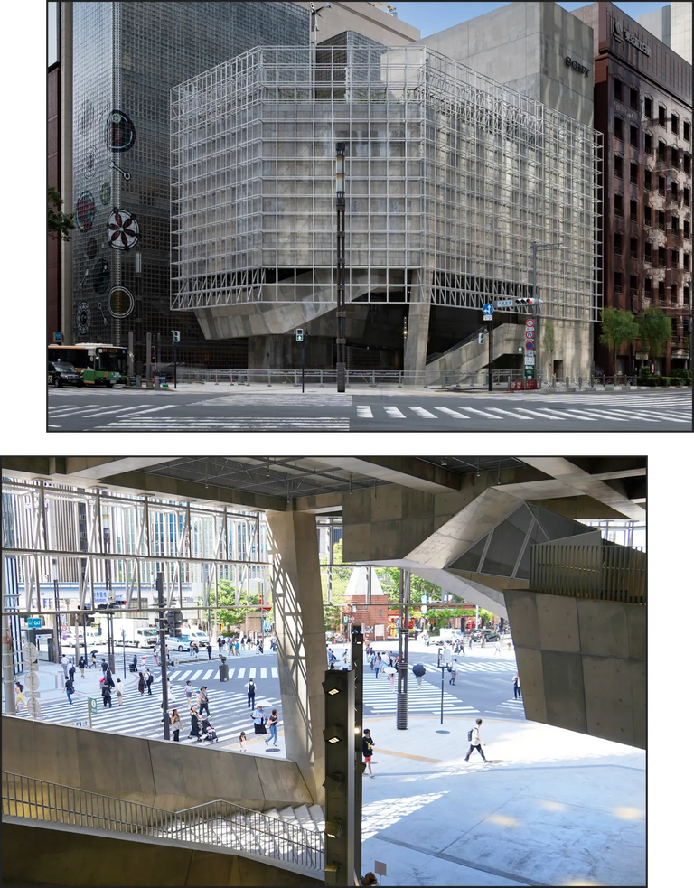 Ginza Sony Park外観